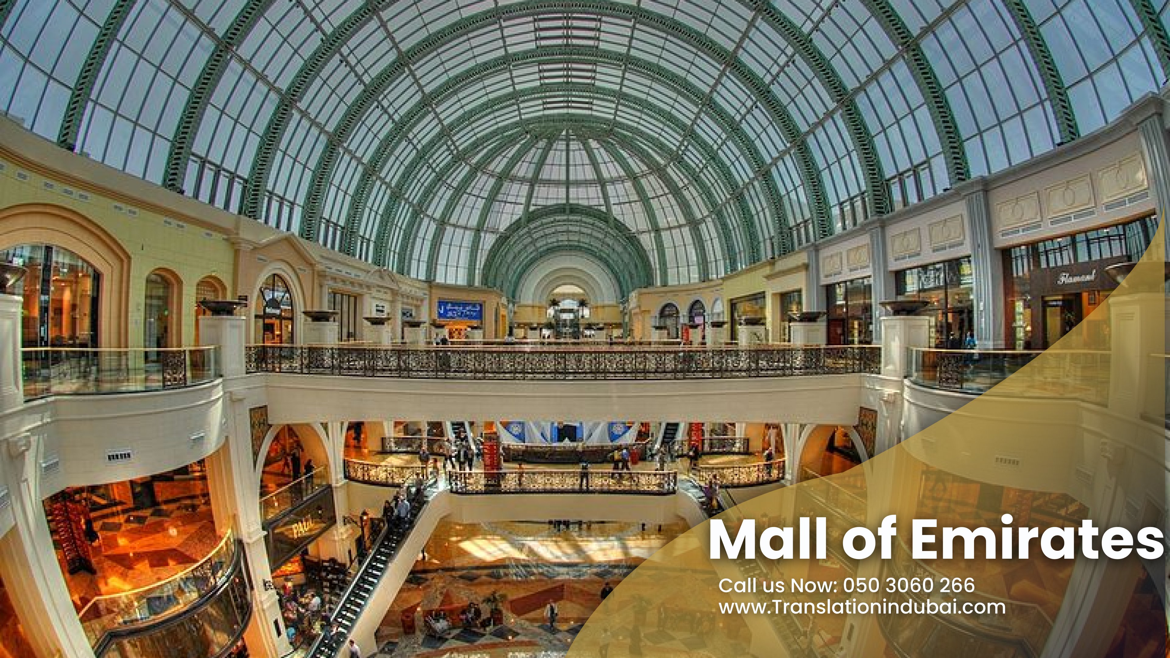 Legal Translation in Mall of Emirates, Dubai, UAE