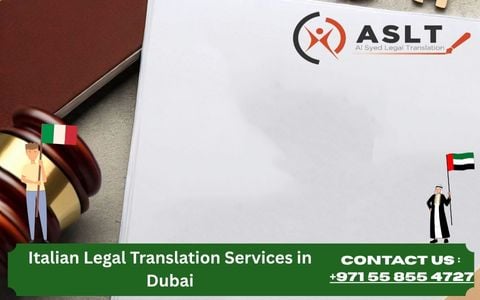 Servizi di traduzione legale in italiano a Dubai