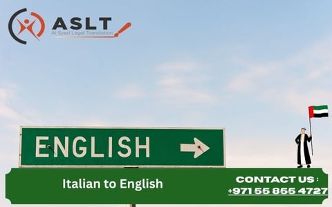 Servizi di traduzione legale in italiano a Dubai