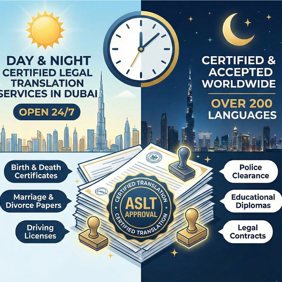 24/7 Legal Translation Services in Dubai