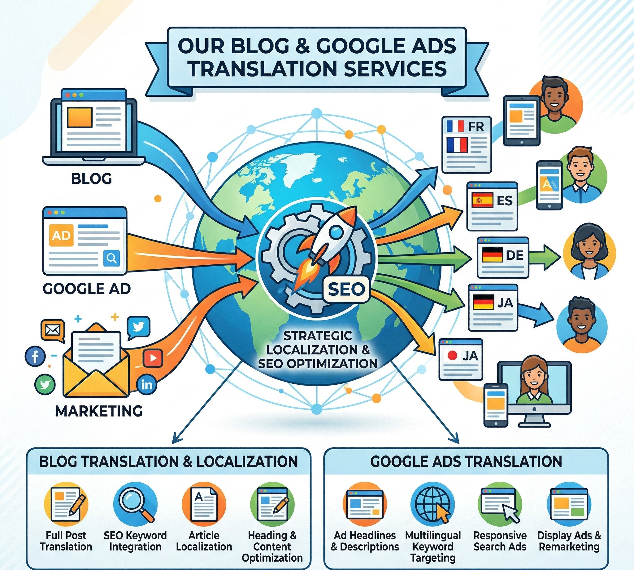 Blog & Google Ads Translation Services in Dubai